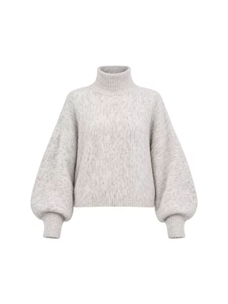 Bigdart Svetr Pullover světle šedá
