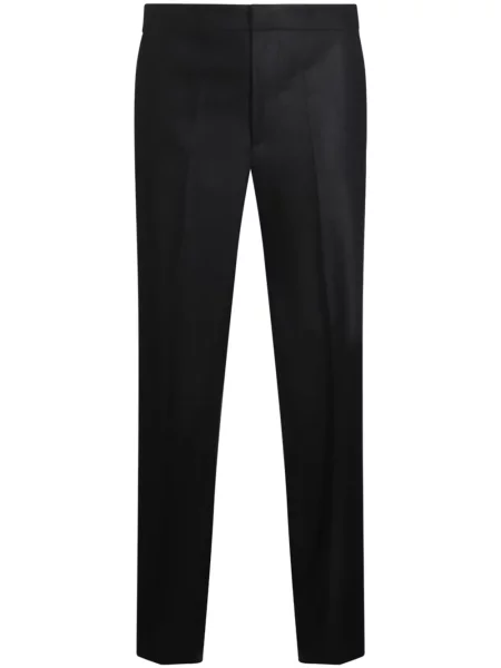 Pantaloni Jil Sander de lână negru