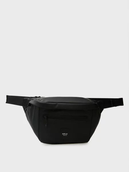 Поясна сумка Replay чорна
