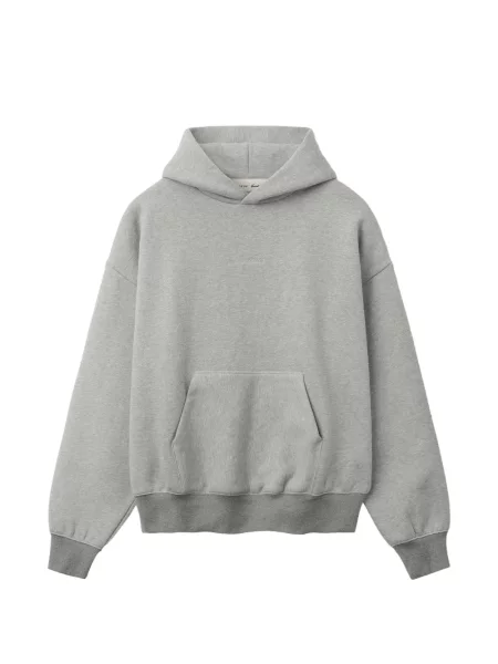 Hanorac cu glugă Fear Of God Essentials clasic gri