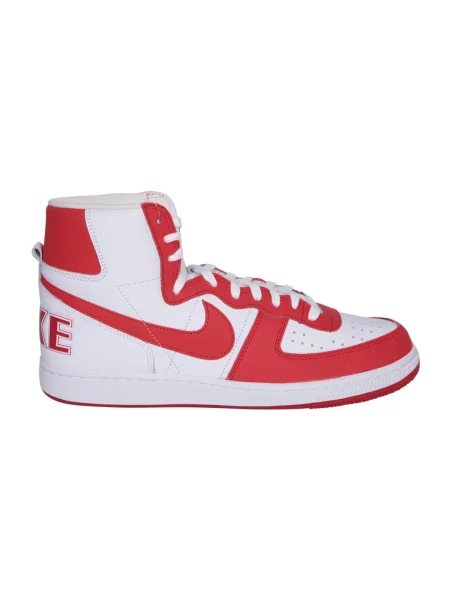 Sneakersy Comme Des Garcons skórzane czerwone