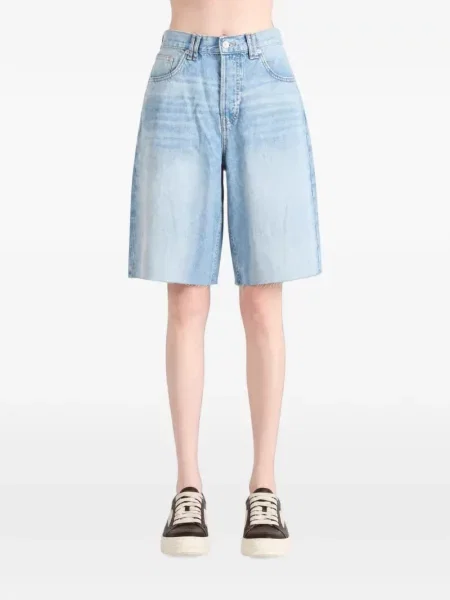 Džínové šortky Free People modré