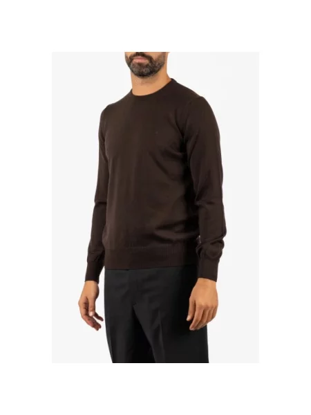 Sweter Brooksfield brązowy