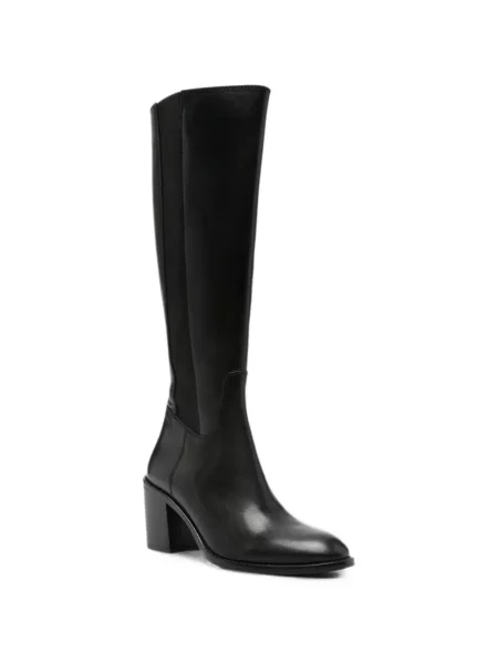 Botine Sergio Moretti Firenze din piele negru