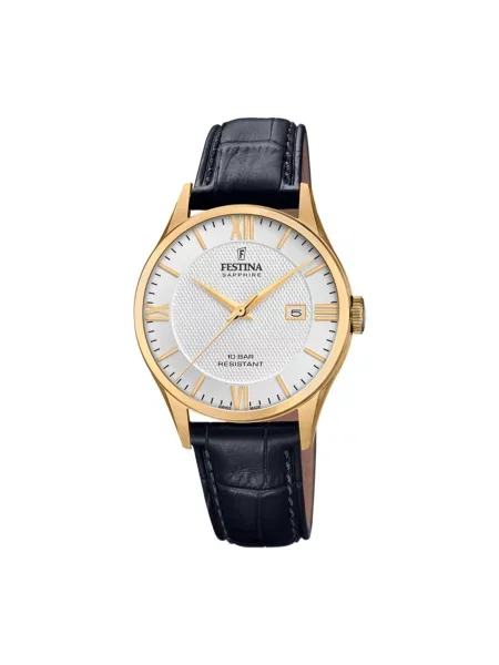 FESTINA Analogové hodinky Watch Swiss Made stříbrná