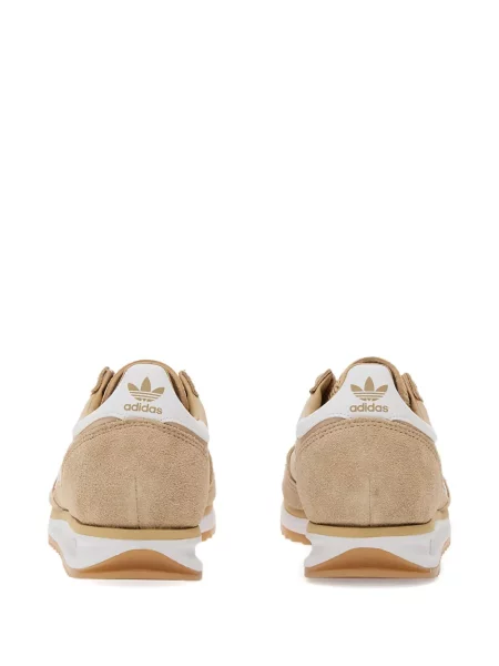 Sneakerși Adidas Continental 80 din piele de căprioară cu broderie alb