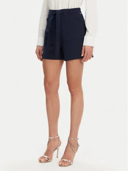 Pantaloni Guess albastru