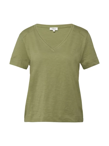 S.Oliver Tricou amestecat verde