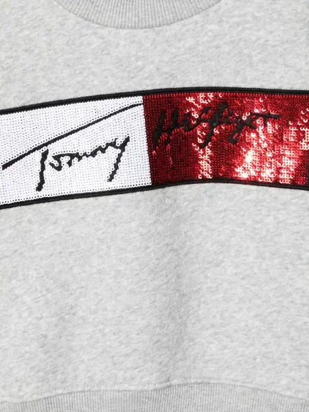 Bluza dziecięca Tommy Hilfiger szara