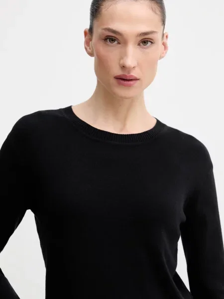 United Colors of Benetton пуловер дамски от черно