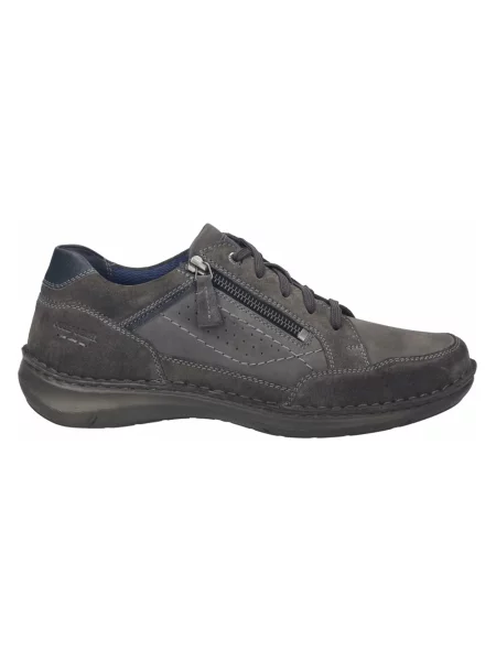 Sneakersy Josef Seibel sznurowane szare