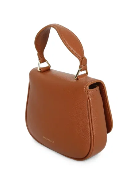 Geantă shopper Coccinelle din piele maro