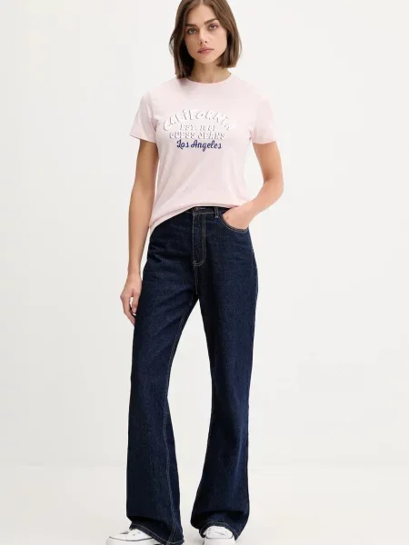 Футболка Guess Jeans рожевий