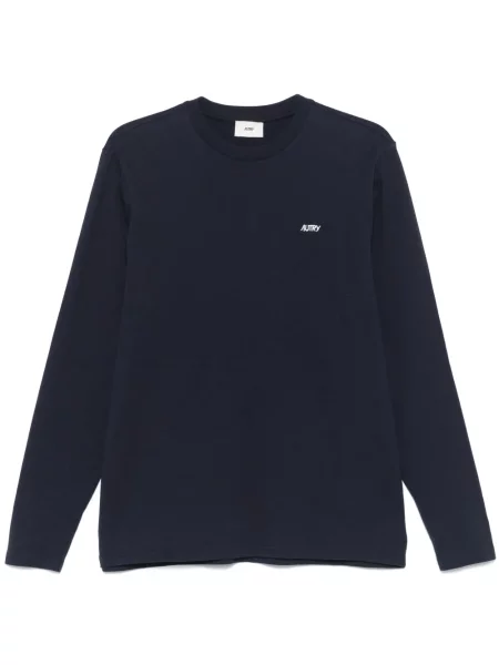 Haftowana koszulka Autry niebieska