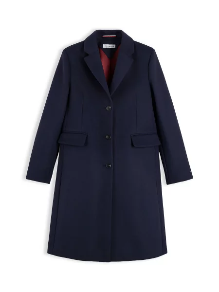 TOMMY HILFIGER Palton de primăvară-toamnă închis albastru