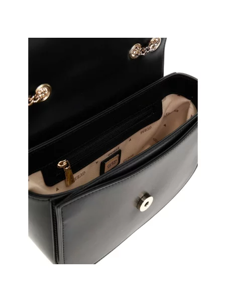 Torebka hobo Guess biznesowa czarna