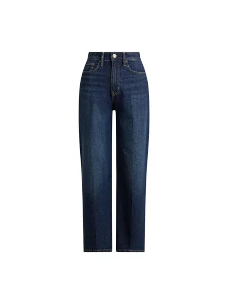 Jeansy straight leg Ralph Lauren niebieskie