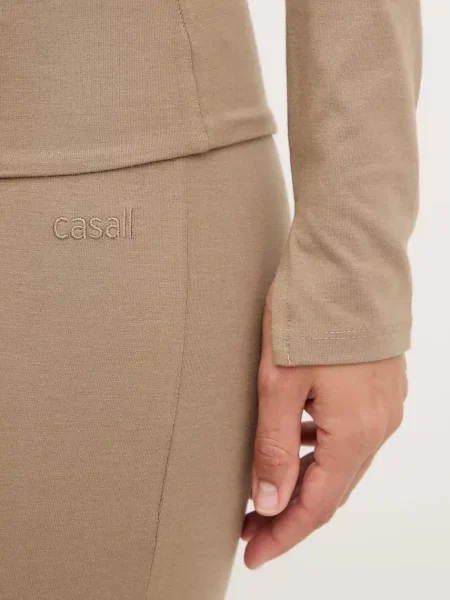 Штани для йоги Casall Sublime меланж зелений