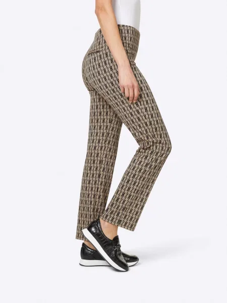 Heine Pantaloni bej negru