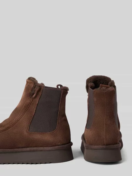 Copenhagen suede śniegowce zamszowe brązowe