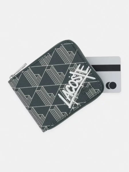 Кожаный кошелек Lacoste