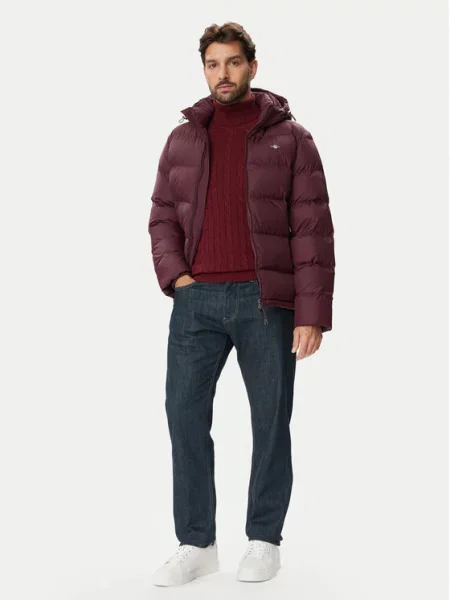 Gant Зимно яке Active Cloud Бордо