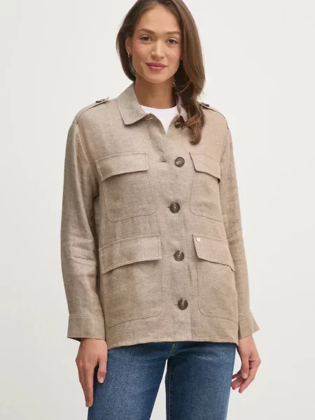 Mos Mosh geacă de in de tranziție bej