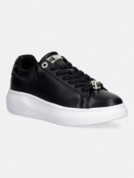 Guess FIREUP sneakers pentru femei din piele negru