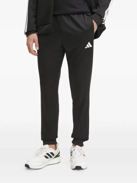 Pantaloni scurți Adidas alergare cu decolteu rotund plasă negru