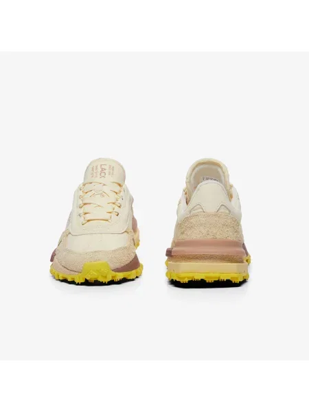 Lacoste Skórzane Sneakersy Elite Active beżowe