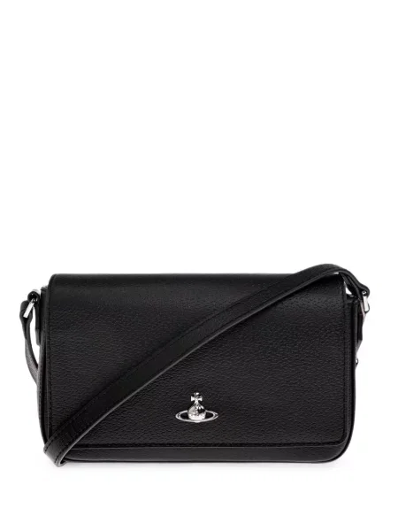 Geantă Vivienne Westwood din piele negru