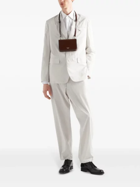 Pantaloni Prada cu cordon alb