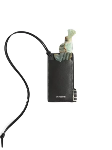 Inel Jw Anderson din piele negru