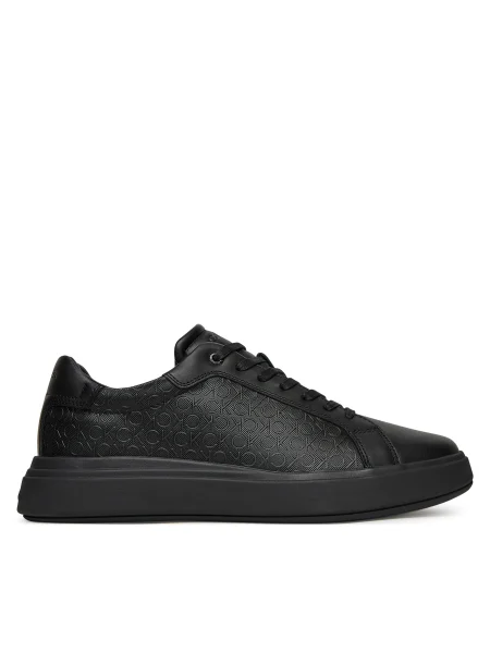 Calvin Klein Sneakers Chunky Low Top Lace Up Mono negru