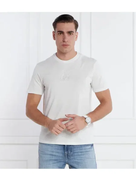 Armani Exchange Tricou alb