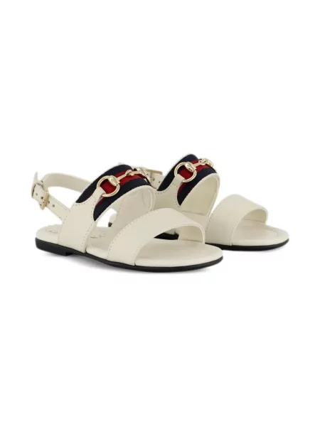 Sandały dziecięce Gucci białe