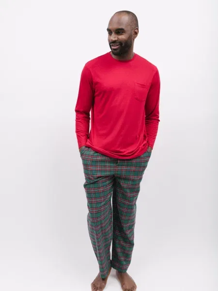 Пижама Cyberjammies из модала красная