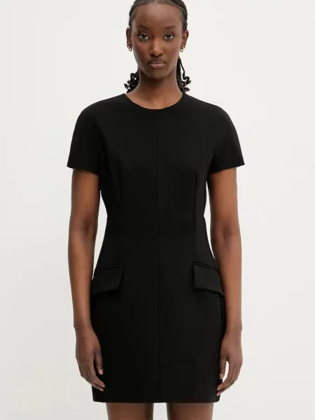 Sportmax sukienka Sansa mini prosta czarny