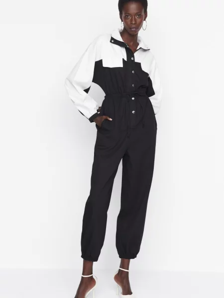 Salopetă Trendyol negru