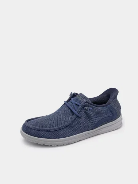 Мокасины Skechers синие