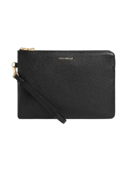 Nerka Coccinelle skórzana czarna