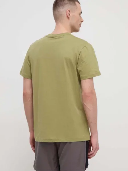 Tričko Jack Wolfskin Jack Tent s potiskem zelená