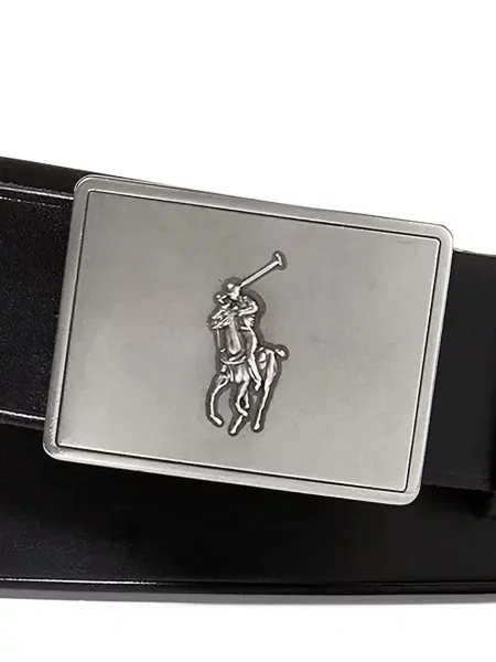 Polo Ralph Lauren Pas PP PLAQUE BELT' črna