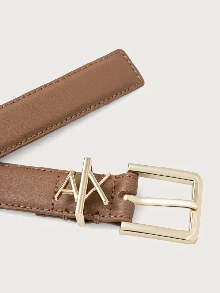 Armani Exchange curea pentru femei din piele bej