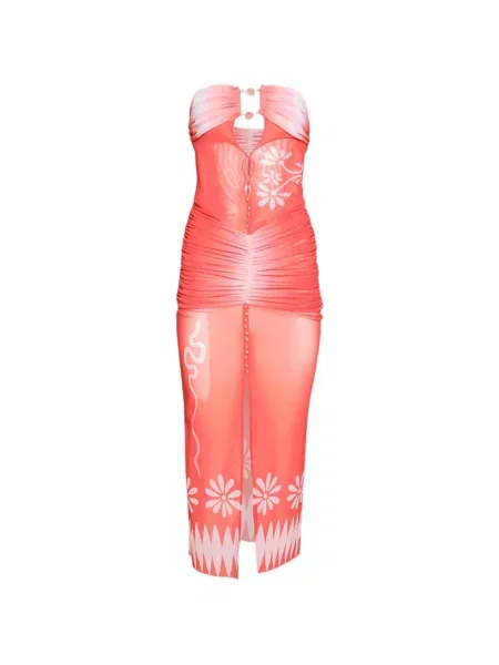 Rochie Di Petsa plasă portocaliu