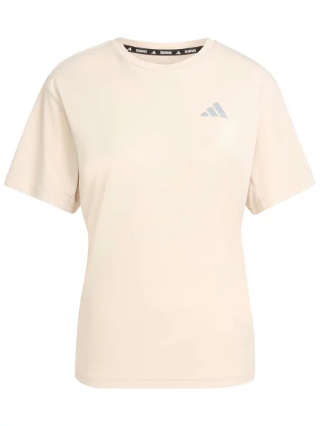 ADIDAS PERFORMANCE Tricou funcțional Essentials crem / deschis gri