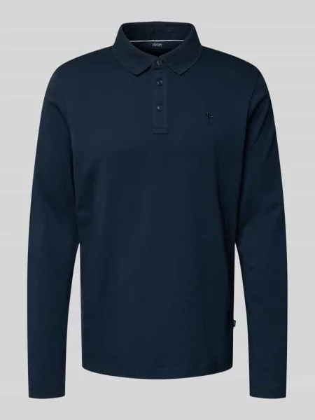 Koszulka polo o kroju regular fit z długimi rękawami model ‘Pero’ Joop! Collection granatowe