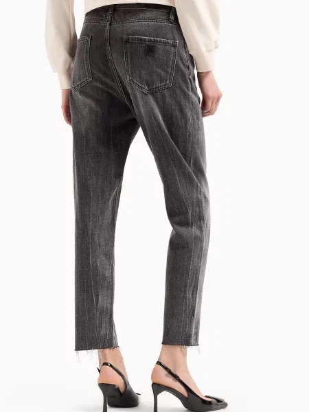 Бойфренди Armani Exchange сірий
