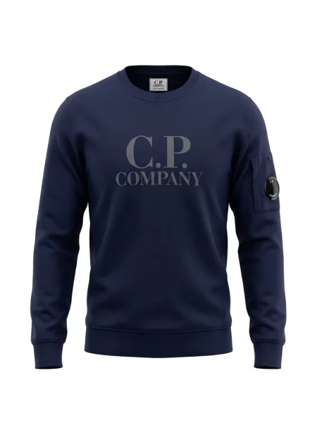Bluza dziecięca C.p. Company niebieska