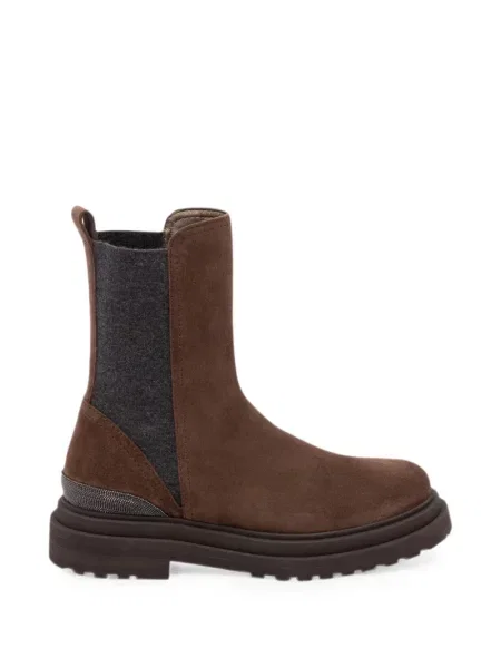 Botine Brunello Cucinelli maro